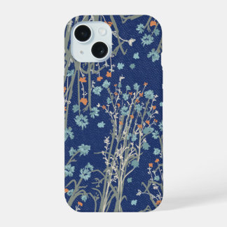 Capa de telefone de flores silvestres boho
