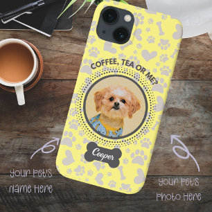 Capa de telefone de Foto Pet Personalizada - "Café