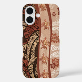 Capa de telefone de fusão de Honu Tapa no Havaí