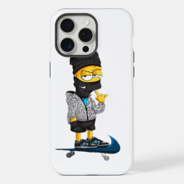 Capa de telefone de gabinete, Apple iPhone 15 Pro  (Verso)