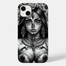 Capa de telefone de gabinete do morto, iPhone 14 P