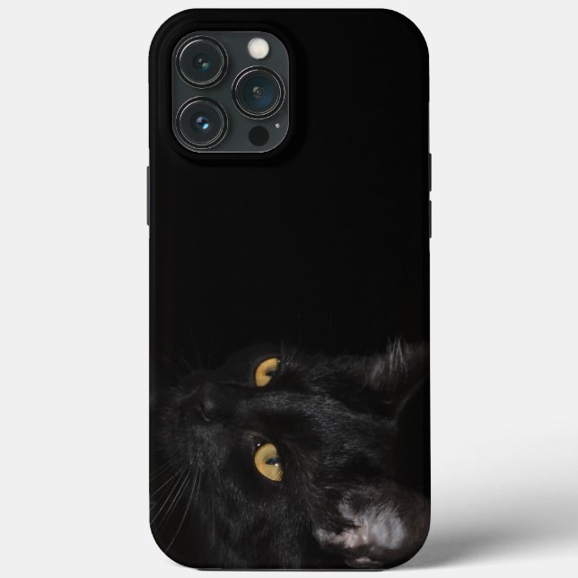 Capa de telefone de Gato Preto - HAMbyWhiteGlove (Verso)
