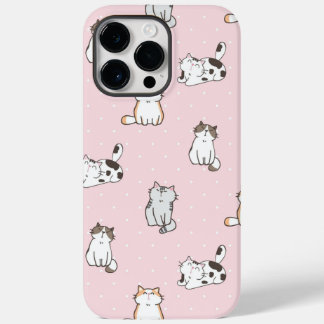 Capa de telefone de Gatos Rosa