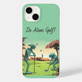 Capa de telefone de Golfistas alienígenas