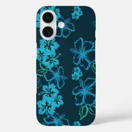 Capa de telefone de Hibiscus Azul-Havaiano