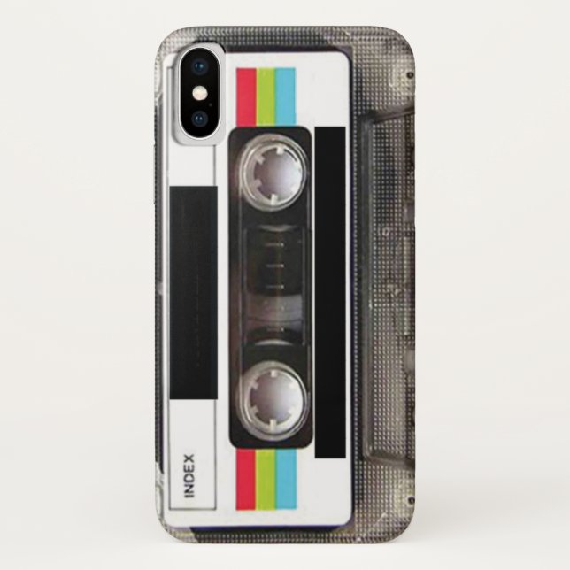 Capa de telefone de Iphone X Mixtape (Verso)