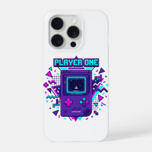 Capa de telefone de jogos de console retrô dos ano