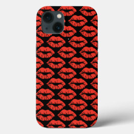 Capa de telefone de Lábios de beijos