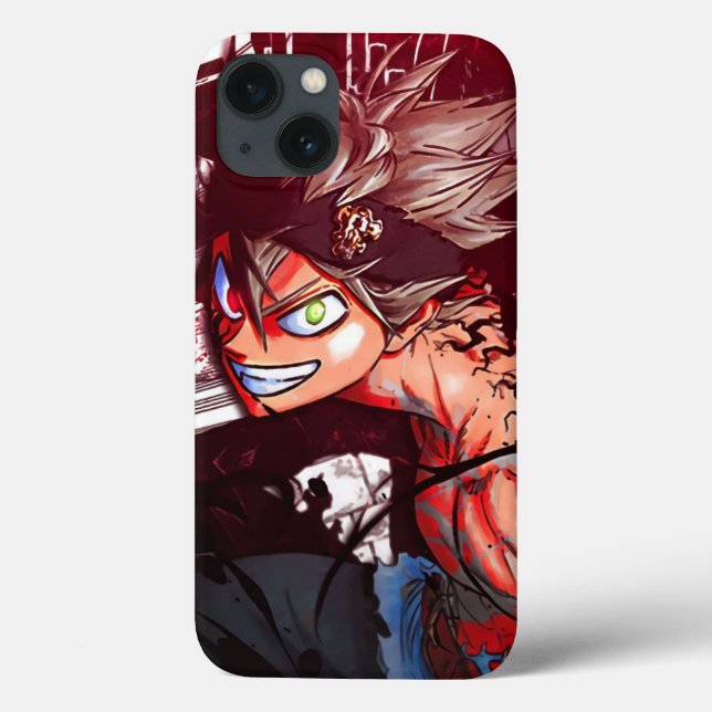 Capa de telefone de massa inspirada em anime – Uma (Verso)
