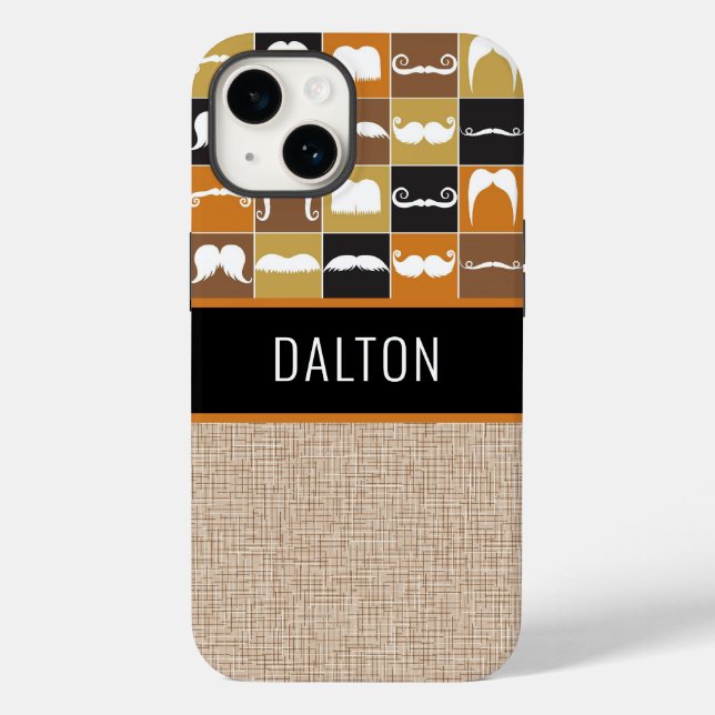 Capa de telefone de muitos bigodes (Verso)