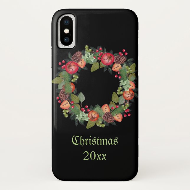 Capa de telefone de Natal Personalizada com Feriad (Verso)