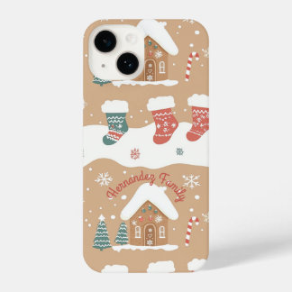 Capa de telefone de Natal Personalizada do Gingerp
