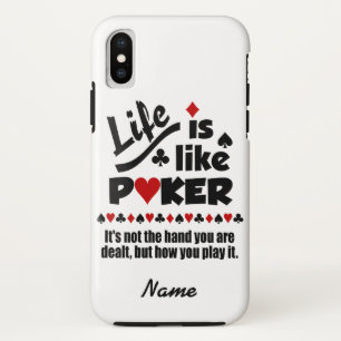 Capa de telefone de nome personalizado Life Like P