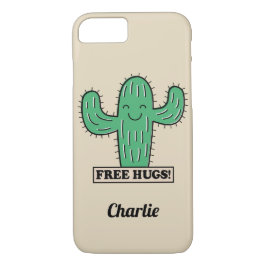 Capa de telefone de nomes personalizados de Hugs d