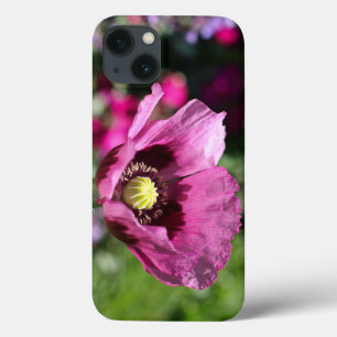 Capa de telefone de papoila