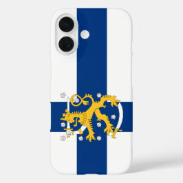 Capa de telefone de pavilhão da Finlândia