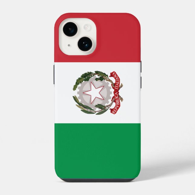 Capa de telefone de pavilhão da Itália (Verso)