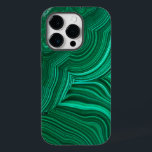 Capa de telefone de Pedra Mineral de Fatia Malaqui<br><div class="desc">Fotografia Vista aproximada de uma laje de malaquita. Escolha seu modelo iphone ou transfira para outro tipo de caso</div>