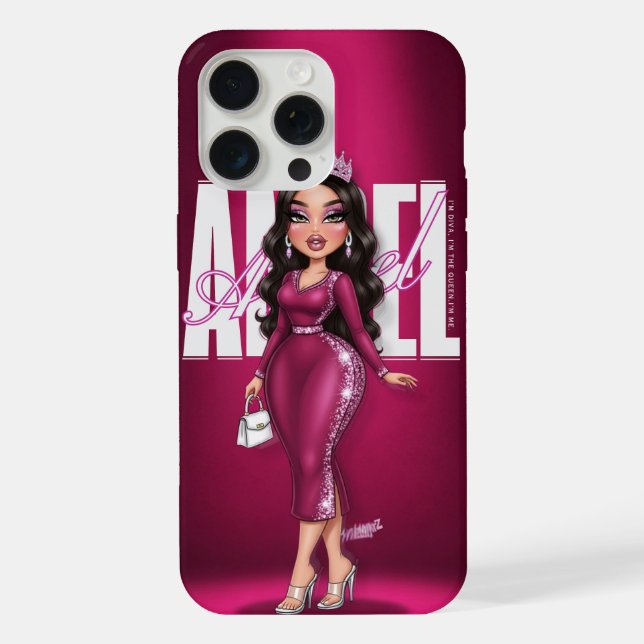 Capa de telefone de Rainha Personalizada (Verso)