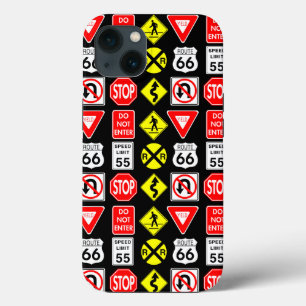 Capa de telefone de Sinais de Estrada