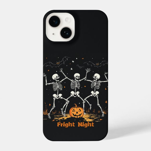 Capa de telefone de Skeleton Halloween (Verso)