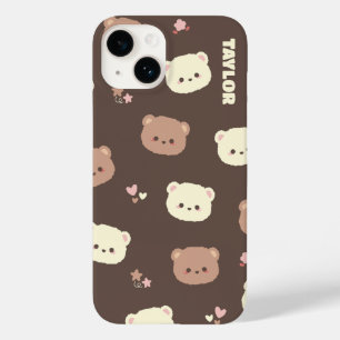 Capa de telefone de Urso Kawaii