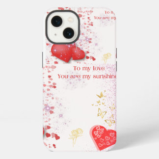 Capa de telefone do amor