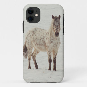 Capa de telefone do Appaloosa da neve