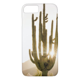 Capa de telefone do Deserto Pensada com Cactus