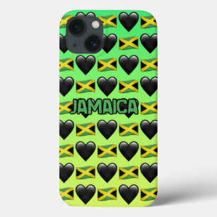 Capa de telefone do iPhone 6/6 da Jamaica Emoji