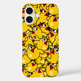 Capa de telefone do padrão do pintinho