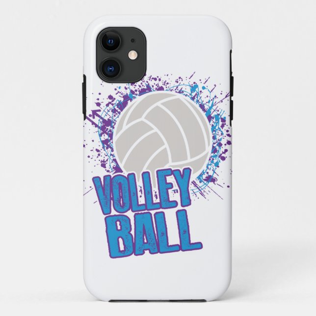 Capa de telefone do voleibol do Splatter (Verso)