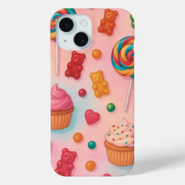 Capa de telefone doce de terra doce - Pastel Candy