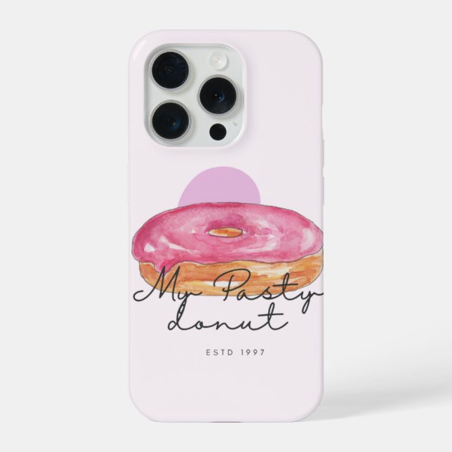 Capa de telefone donut pastoso (Verso)