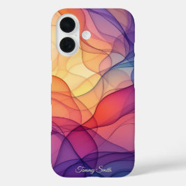 Capa de telefone Elegante de Fluxo de Abstrato - S
