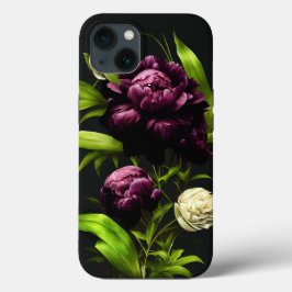 Capa de telefone Elegante de Peões e Rosas