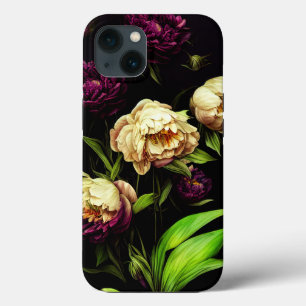 Capa de telefone Elegante de Peões e Rosas