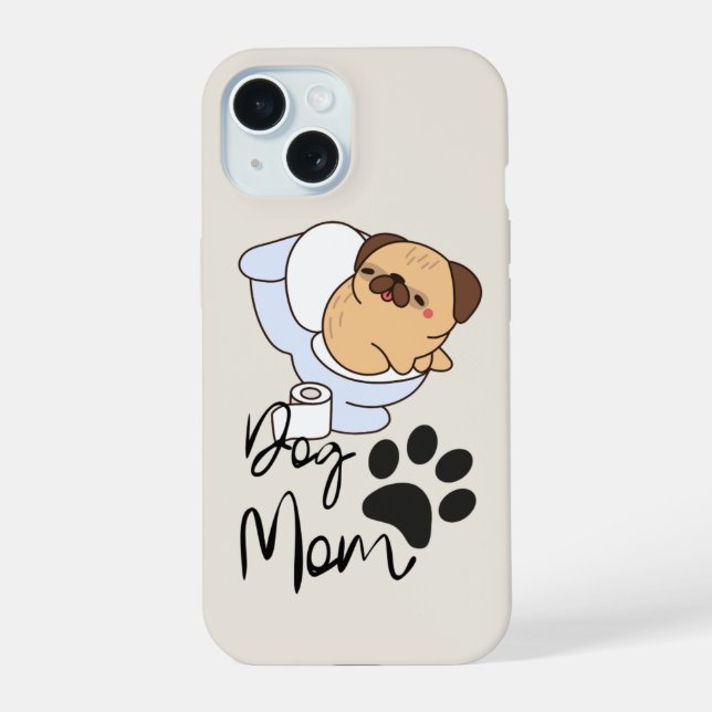 Capa de telefone engraçada com tipografia minimali (Verso)