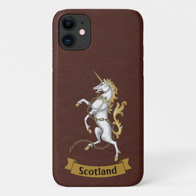 Capa de telefone Escocesa Personalizada Unicorn (B (Verso)