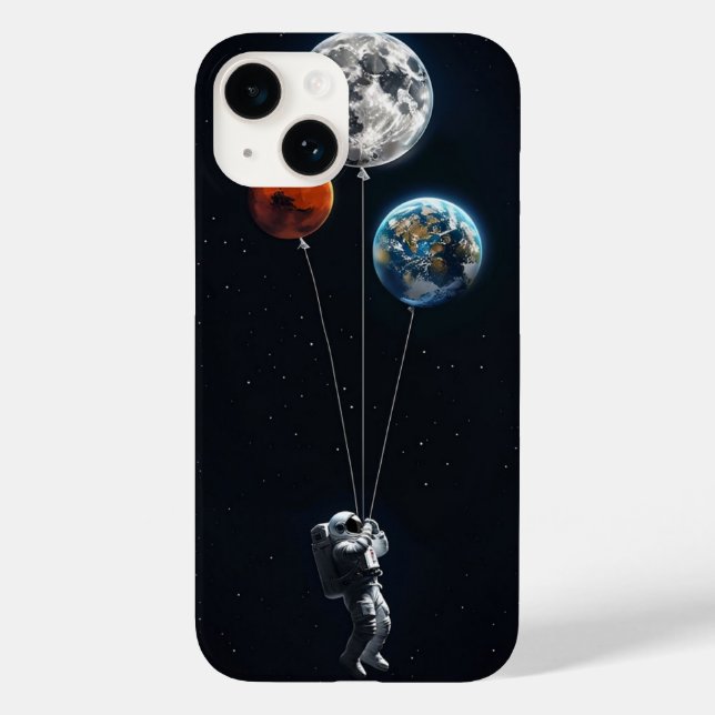 capa de telefone espacial (Verso)