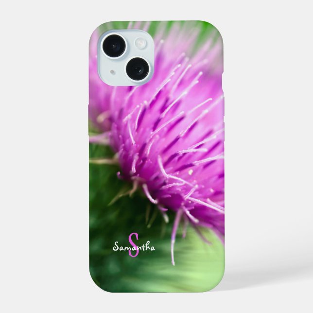 Capa de telefone Espinheiro Roxo (Verso)