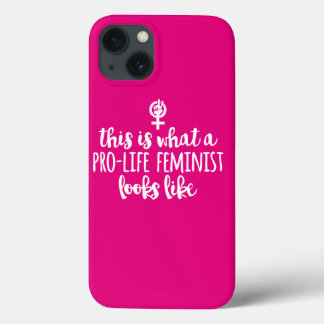 Capa de telefone feminista do iPhone 6 da Pro-Vida