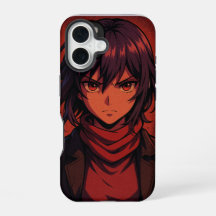Capa de telefone Fierce Anime