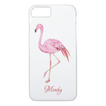 Capa de telefone Flamingo Monogramas