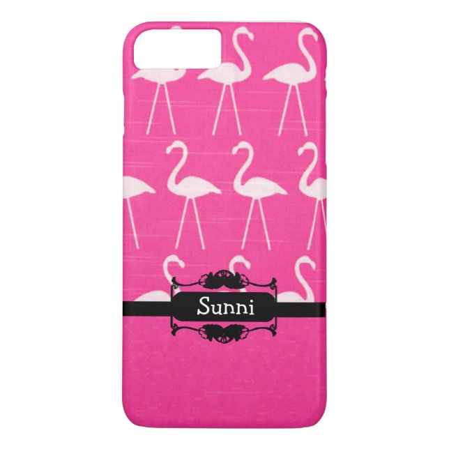 Capa de telefone Flamingo Rosa Personalizada (Verso)