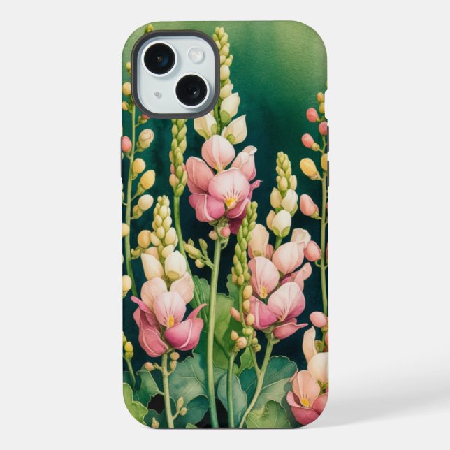 Capa de telefone Flor 1 (Verso)