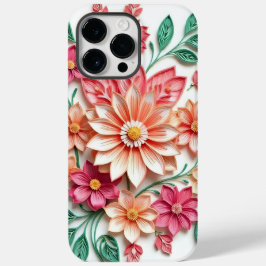 capa de telefone floral