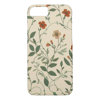 capa de telefone floral combina elegância