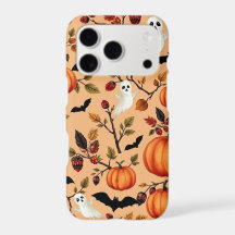 Capa de telefone fofa e assustadora para o outono