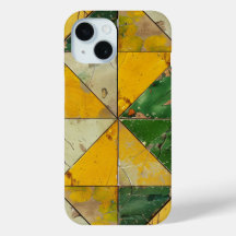 Capa de Telefone Geométrica Tom Terroso Vintage
